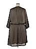Old Navy 100% Polyester Brown Casual Dress Size XXL - photo 2