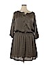Old Navy 100% Polyester Brown Casual Dress Size XXL - photo 1