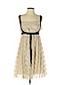 MARCHESA notte Gold Cocktail Dress Size 4 - photo 1