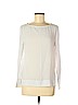 Everlane 100% Silk White Long Sleeve Silk Top Size 6 - photo 1