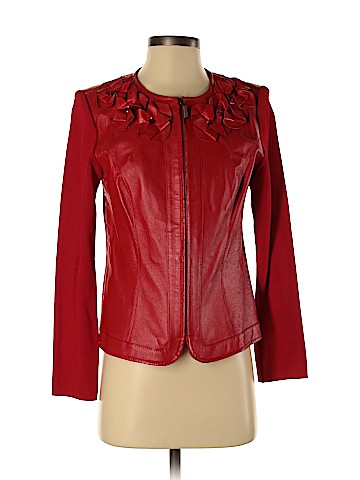 Peter Nygard Leather Jacket (view 1)