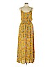 Forever 21 100% Polyester Yellow Casual Dress Size L - photo 1