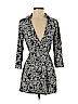 Diane von Furstenberg 100% Polyester Black Romper Size 4 - photo 1