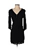 H&M 100% Viscose Black Casual Dress Size 4 - photo 1