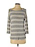 Soft Joie Gray 3/4 Sleeve Top Size S - photo 1
