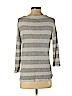 Soft Joie Gray 3/4 Sleeve Top Size S - photo 2