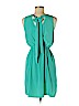 Dina Be 100% Polyester Blue Casual Dress Size M - photo 2