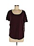 H&M Burgundy Short Sleeve T-Shirt Size M - photo 1