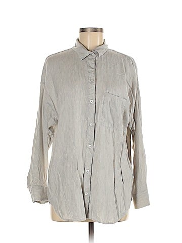 Aerie Long Sleeve Button-Down Shirt (view 1)