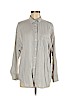 Aerie Blue Long Sleeve Button-Down Shirt Size M - photo 1