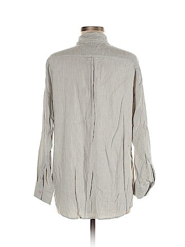 Aerie Long Sleeve Button-Down Shirt (view 2)