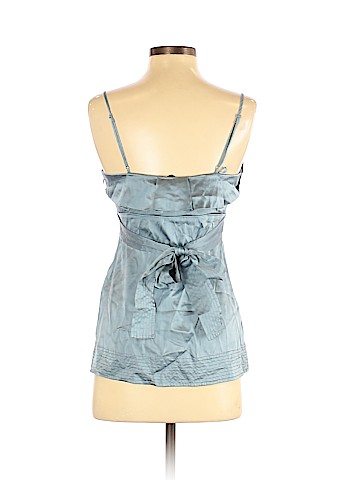 BCBGMAXAZRIA Sleeveless Silk Top (view 2)