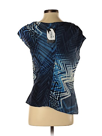 BOSS by HUGO BOSS Short Sleeve Silk Top (view 2)