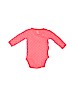 Carter's 100% Cotton Pink Long Sleeve Onesie 0-3 MO / 3 MO - photo 1