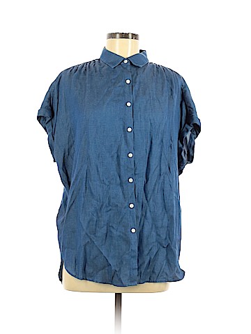 J. McLaughlin Short Sleeve Button-Down Shirt (view 1)