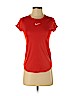 Nike 100% Polyester Red Active T-Shirt Size XS - photo 1