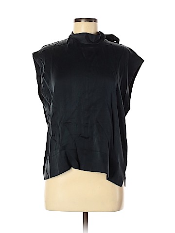 Everlane Short Sleeve Silk Top (view 1)