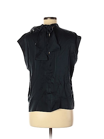 Everlane Short Sleeve Silk Top (view 2)