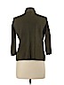 Chico's 100% Cotton Green Jacket Size Lg Petite (2) - photo 2