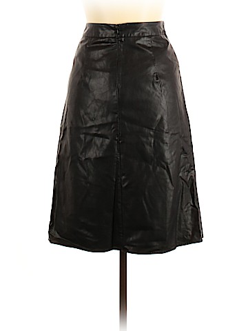 Forever 21 Faux Leather Skirt (view 2)