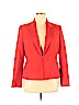 Black Label by Evan Picone 100% Polyester Red Blazer Size 14 - photo 1