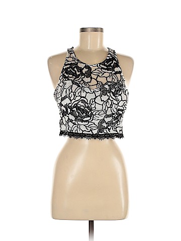 Sequin Hearts Sleeveless Blouse (view 1)