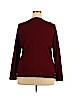 Charter Club Burgundy Cardigan Size 2X - photo 2