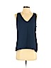 Forever 21 100% Polyester Blue Sleeveless Blouse Size S - photo 1