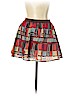 Lily White 100% Cotton Red Casual Skirt Size L - photo 1