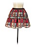 Lily White 100% Cotton Red Casual Skirt Size L - photo 2