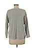 Ann Taylor LOFT 100% Cotton Gray Pullover Sweater Size M (petite) - photo 2