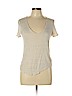 Zadig & Voltaire Ivory Short Sleeve T-Shirt Size M - photo 1