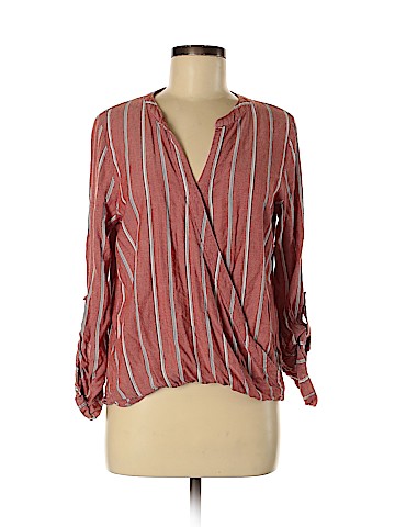 Pink Rose Long Sleeve Blouse (view 1)