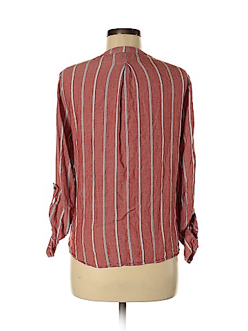 Pink Rose Long Sleeve Blouse (view 2)