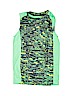C9 By Champion 100% Polyester Camo Green Active Tank Size 6 - 7 - photo 1