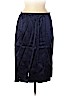 Doncaster Blue Silk Skirt Size 8 - photo 1