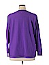 DKNY 100% Polyester Purple Sweatshirt Size XL - photo 2