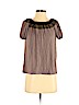 Ella Moss Tan Short Sleeve Top Size XS - photo 1