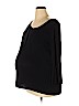H&M Mama Black Long Sleeve T-Shirt Size XL - photo 1
