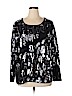 Joan Boyce Black Long Sleeve Blouse Size 1X - photo 1