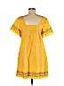 Abercrombie & Fitch 100% Cotton Yellow Casual Dress Size M - photo 2
