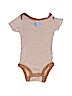 BABIES R US 100% Cotton Brown Short Sleeve Onesie Size 6-9 mo - photo 1