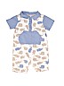 First Impressions 100% Cotton White Short Sleeve Outfit Size 3-6 mo - photo 1