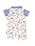 First Impressions 100% Cotton White Short Sleeve Outfit Size 3-6 mo - photo 2