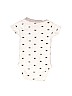 Carter's 100% Cotton White Short Sleeve Onesie 0-3 MO / 3 MO - photo 2