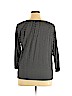 Chelsea & Theodore 100% Rayon Black Long Sleeve Top Size XL - photo 2