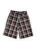 Burnside Plaid Ivory Khaki Shorts Size 8 - photo 2