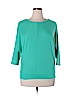 metaphor Green 3/4 Sleeve Top Size XL (petite) - photo 1