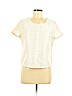Romeo & Juliet Couture Tan Short Sleeve Blouse Size M - photo 1