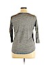 Ann Taylor LOFT 100% Linen Gray 3/4 Sleeve Top Size XL - photo 2